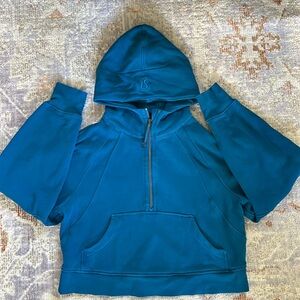 Lululemon Half Zip Oversized Scuba Hoodie Capri XS/S